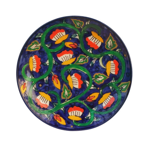 Turkish Wall Art Plate | Floral Wall Plate Artwork | Home Decor online India